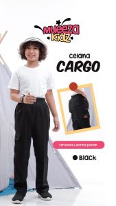 Celana panjang kargo anak dan remaja Mueeza  | celana kargo panjang anak dan dewasa Mueeza