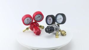 Oxygen/Acetylene/Propane/Nitrogen/Carbon Dioxide Regulator Gas Pressure Reducing Valve Flowmeter Welding Weld Gauge