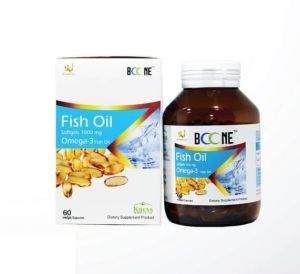 BOONE Fish Oil 1000 mg 60 เม็ด ผลิตภัณฑ์เสริมอาหาร น้ำมันปลา 1000 มก มีโอเมก้า 3 EPA และ DHA