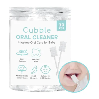 Cubble Oral Cleaner Hygiene Oral Wipes 0-36M