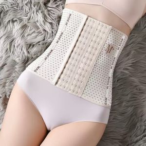 Women Waist Trainer Latex Underwear Shapewear Belt Body Binders Shaper Modeling Strap Corset Top Tummy Control Slimming Belt Plus Size Body Shaper