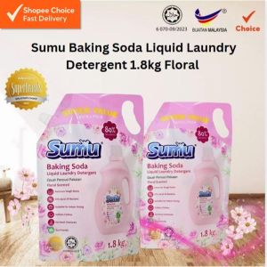 Sumu Baking Soda Liquid Laundry Detergent 1.8kg - Floral / Lavender