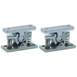 2pack Heavy Type Zincs Alloys Spring Latches Lock Durability Quiet Automatic Locking For Secure Door Mechanism