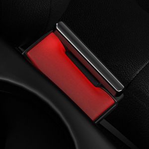 1/2 Pcs Ford Zinc Alloy Car Mini Hidden Safety Seat Belt Buckle Clip Muffler Alarm Silencer For Ford Fiesta Ranger Ecosport Focus Everest Mustang Escape