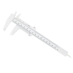 Thước KẹpThước Kéo Đo Lông Mày Bằng Nhựa 150mm BEAU4