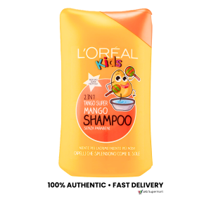 Loreal Kids Shampoo Strawberry Mango 2 in 1 Conditioner No Tears Gentle Hair Care