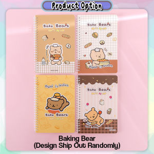 [Little B House] A5 Notebook Cute 60 Sheets Spiral Notebook Journal Writing Diary A5 Notepad Buku Nota - ST43