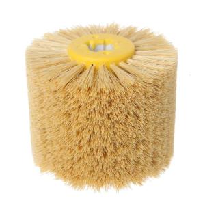 Deburring sisal dây lược tròn cho đầu đánh bóng Mài bánh xe đánh bóng woodw