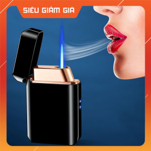 Hột Quẹt Bật Lửa Khò Gas 1 Tia HT23 Cảm Ứng Giọng Nói Bật Lửa Lắc Cảm Ứng Nhìn Rõ Lượng Gas Bên Trong - Nhiều Màu