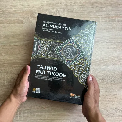 Alquran Latin dan Terjemah Besar A4 Al-Mubayyin Tajwid Multikode Bonus Buku Dzikir