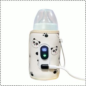 ขวดนมฉนวน ทําความสะอาดง่าย แม่นยํา เครื่องทําความร้อน ทําความร้อน ทนต่อการสึกหรอ แหล่งจ่ายไฟมือถือ