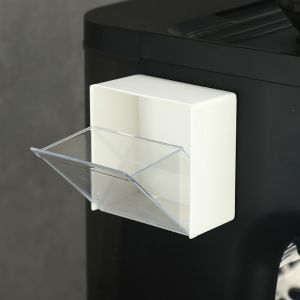 [HCM] Hộp đựng đồ nắp lật trong suốt gắn tường 8.5x8.5cm-TyHome