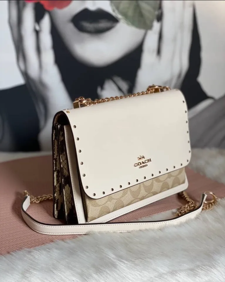 Coach ellie discount crossbody with rivets