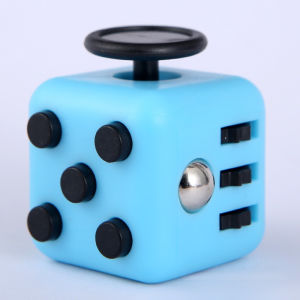 ✨Six-Sided Stress Relief Toy Dice✨Focus Booster Fidget Cube Stress Reliever Spinner Tactile Feedback Rolling Ball Toy Noiseless Button