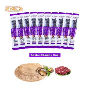 PET DIARY 50Pcs Snack Kucing Bikin Gemuk 16g/Strip Makanan Kucing Basah Cat Strip Rasa Ayam Cod