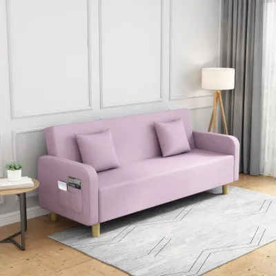Foldable Sofa Bed 2 Seater 3 Seater Small Apartment Couch Sofa Chair Folding Sofa Bed Sofa Set 123 Seater Sofa Single Double Sofa Living Room Bedroom Lazy Sofa
