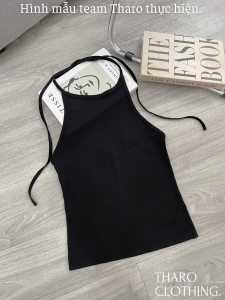 Áo Yếm Cổ Tròn Cột Dây Dáng Dài - Tharo Clothing [AO00187]