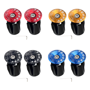 Fashion Bicycles Handlebars End Plugs Road Bike Handlebars End Stopper Handlebars Grip Cover Bike part