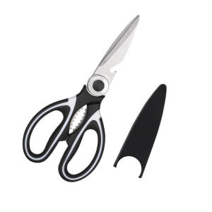 Stainless Steel Scissors Household Industrial Clothing Leather Heavy Duty Thickening Scissors