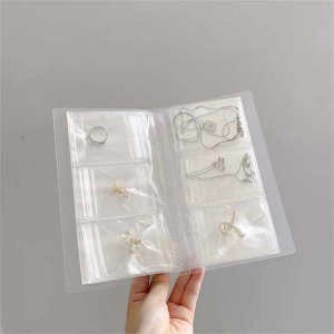 Túi Đựng Đồ Đơn Giản Bằng PVC Túi Đựng Đồ Trang Sức Trong Suốt Chống Oxy Hóa Túi Đựng Chống Bụi Hình Nhẫn Vòng Cổ Bông Tai