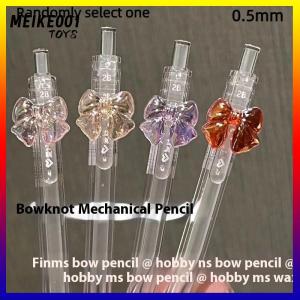 MEIKE001 เติม2B อัตโนมัติน่ารัก 1 4ชิ้น0.5 0.7มม. ดินสอสีใสน่ารักอุปกรณ์เครื่องเขียนของโรงเรียนสำนักงาน