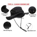 ROOFLESS Hiking Fishing Fisherman Jungle Sun Boonie Hat Bucket Topi Camping Hutan. 
