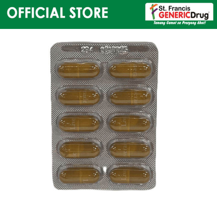 Silymarin Liveraide® Capsule By 10s Lazada Ph