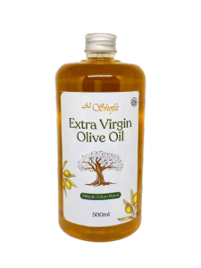 MINYAK ZAITUN EXTRA VIRGIN OLIVE OIL ASLI ORIGINAL AL SHOFA 250ml dan 500ml/minyak zaitun virgin oil/minyak zaitun untuk diminum/minyak zaitun untuk rambut/minyak zaitun untuk masak