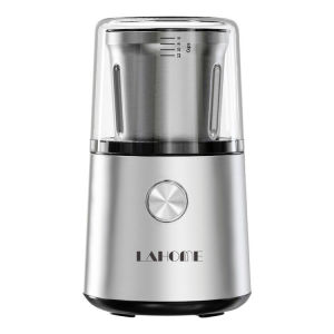 ✅LaHome Coffee Grinder Electric Spice Rice Bean Herb Seasoning Grain Grind Mill Stainless Steel Blade High Rotating Speed Large Capacity Touch Push-Button Control