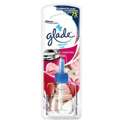 Glade เกลด สปอร์ต รีฟิล ผลิตภัณฑ์ปรับอากาศ ในรถยนต์ 7 มล.