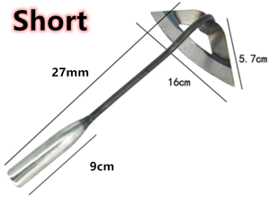 Handheld Hollow Hoe Handheld Weeding Rake Planting Vegetable Farm Garden Agriculture Tool Weeding Accessories Cangkul Rumput