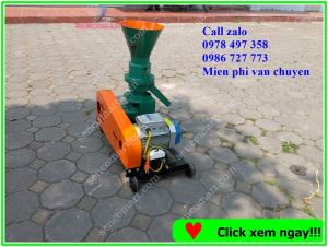 Máy nén làm cám viên cho gia đình chạy dây curoa