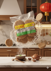 หมูย่างมังสวิรัติจำนวน ุ 6 ชิ้น สินค้าขายดี