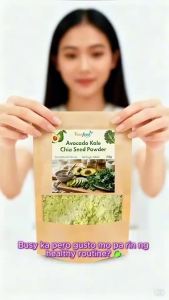 Avocado Kale Chia Seed Powder High Fiber Daily Nutrition Drink