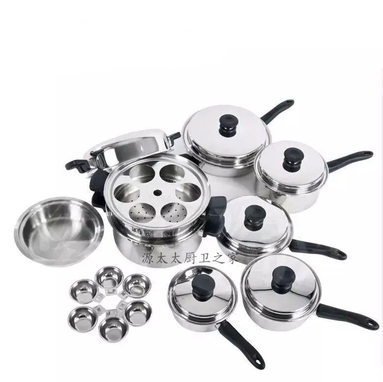 Household Amway Queen Pot with the same 21-piece set of 304