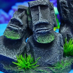 Creative Stone Statue Aquariums Ornament for Freshwater and Saltwater Fishtanks Landscape Accessory Sculpture Decors