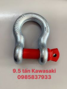 Ma ní 9.5 tấn chốt vặn ren Kawasaki Nhật tại Máy NTT bảo hành dài hạn dùng móc buộc cẩu kéo an toàn hiệu quả