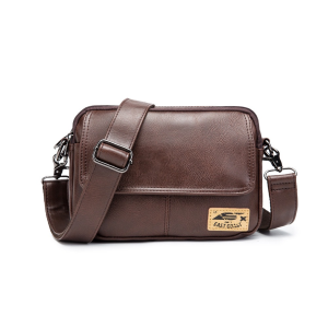Men Messenger Bag Waterproof Man Crossbody Bag Sling Bags Beg Sandang Laki Beg Silang Lelaki PU Leather Bag