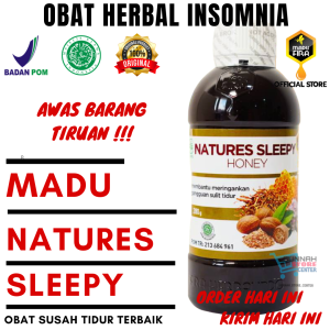 Madu Natures Sleepy Obat Herbal Mengatasi Susah Tidur Insomnia Paling Ampuh