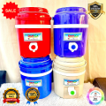 DANICA 867  "RANDOM COLOR" Insulated 3L Bio Drink Water Jug with handle, faucet and grip cover - no spill. 