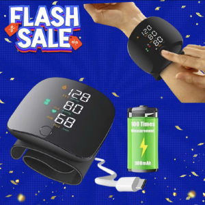 Máy Đo Huyết Áp Cổ Tay Thông Minh - Giọng Nói Tiếng Việt Công Nghệ Đức Màn Hình LED Sạc Pin