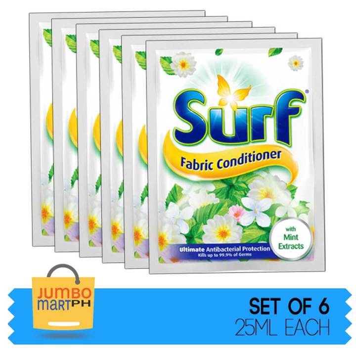 SURF FABRIC CONDITIONER ANTI-BACTERIAL WITH MINT EXTRACTS 25ML