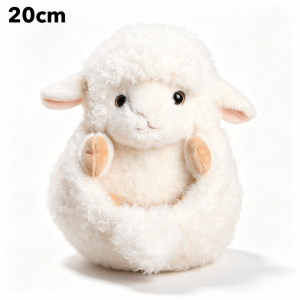 MUMU 10/20/30cm Thú nhồi bông hình con nhím/cừu Vải nhung mềm mại Làm thủ công Búp bê dây chuyền hình con nhím Dễ thương Thiết kế sống động như thật Gối hình con nhím dành cho trẻ em
