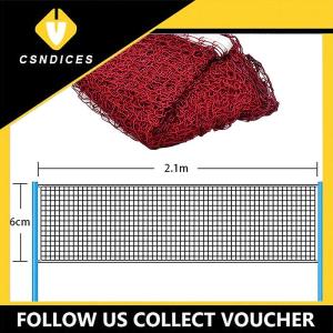 [Csndices] Portable Badminton Net Practice Recreation Fitness Activities Competition With Standard Ball Net