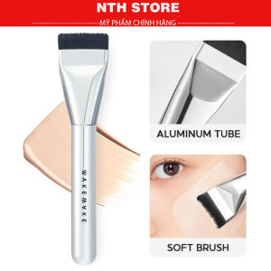 Cọ tán nền đầu dẹt màu trăng bạc hình vuông dễ dàng đánh nền tiện lợi