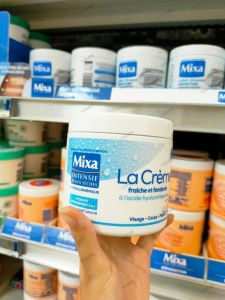 Kem dưỡng thể Mixa La Crème Mixa Intensif cho da khô da nhạy cảm