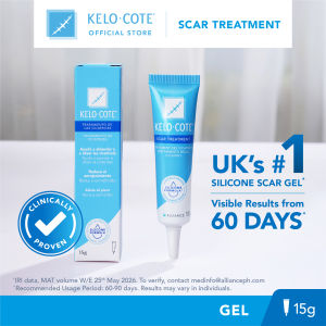 Kelo-Cote Scar Gel – Medical-Grade Silicone Scar Treatment | Prevents & Treats Keloid Hypertrophic & Raised Acne Scars