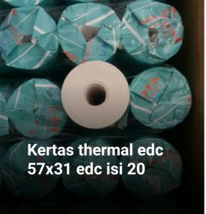 kertas STRUK thermal edc 57x31 2pcs/20 ROLL