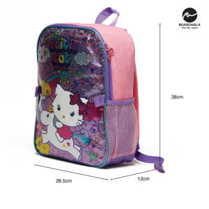 Parsley KidS School Backpack For Girls With Kitty & Unicorn Design
