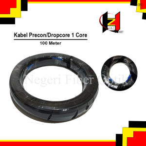 Kabel Precon 100Meter 1c 3s SC UPC /Kabel Fiber Optik 1 Core 3 seling 100 Meter